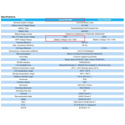 EPEVER Tracer 10415AN MPPT 100A 150V (12/24/36/48V) Solar Controller